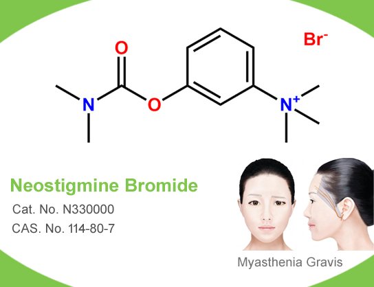 Neostigmine is used for the symptomatic treatment of myasthenia gravis