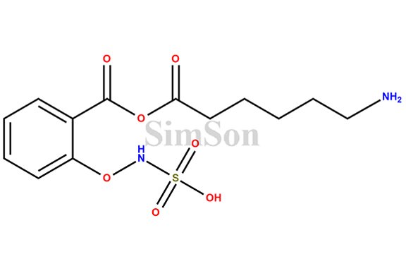 Aminocaproic acid saccharin adduct