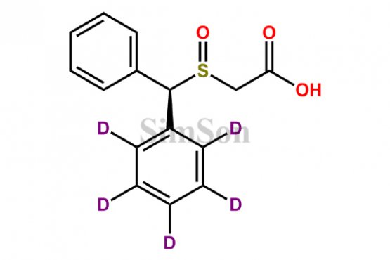 (R)-(-)-Modafinil-D5 Acid
