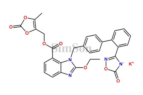 Azilsartan kamedoxomil