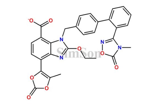 (5-Methyl-2-oxo-1,3-dioxol-4-yl)2-ethoxy-1-(2'-(4-methyl-5-oxo-4,5-dihydro-1,2,4-oxadiazol-3-yl)-[1,1'-biphenyl]-4-yl)methyl-1H-benzo[d]imidazole-7-carboxylate