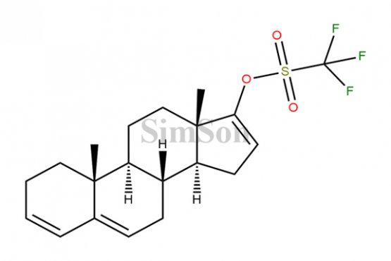 Androsta-3,5,16-trien-17-ol trifluoromethanesulfonate