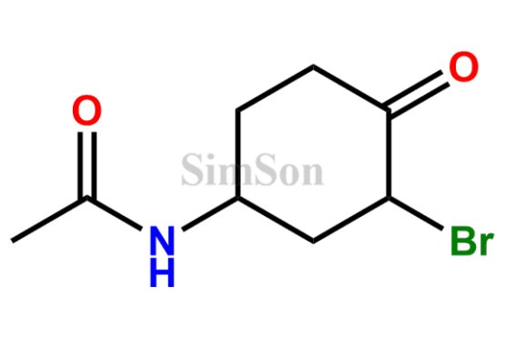 N-(3-bromo-4-oxocyclohexyl)acetamide