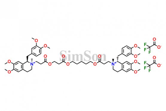 Cisatracurium Besylate EP Impurity L Ditrifluoroacetic acid salt