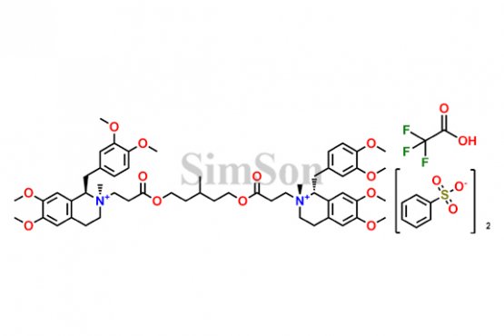 (R,cis)-7-Methyl Atracurium Dibesylate Trifluoroacetic Acid