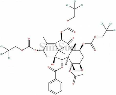 7,10,13-Tri-O-trichloroethoxycarbonyl-10-deacetyl Baccatin III