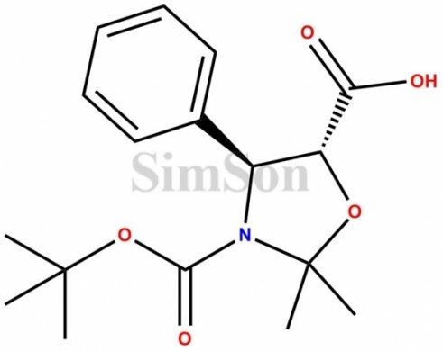 (4S,5R)-3-(tert-Butoxycarbonyl)-2,2-dimethyl-4-phenyloxazolidine-5-carboxylic acid