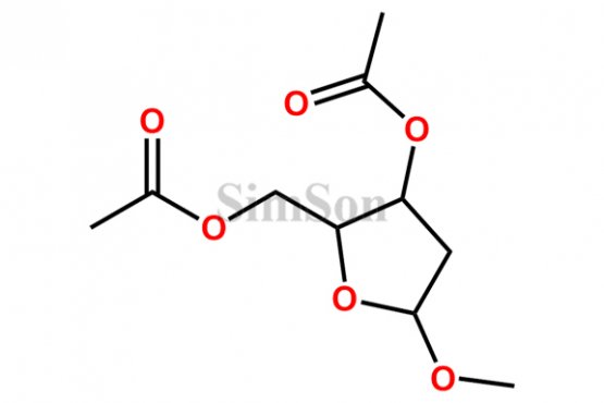 Decitabine impurity DEC 2B (acetic acid 3-acetoxy-5-methoxytetrahydrofuran-2-yl methyl ester)