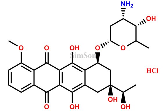 Daunorubicinol Hydrochloride (Mixture of Diastereomers)