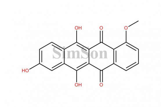 6,8,11-trihydroxy-1methoxytetracene-5,12-dione