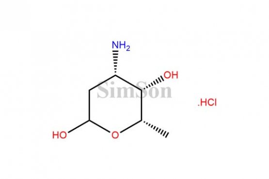(4S,5S,6S)-4-amino-6-methyltetrahydro-2H-pyran-2,5-diol hydrochloride