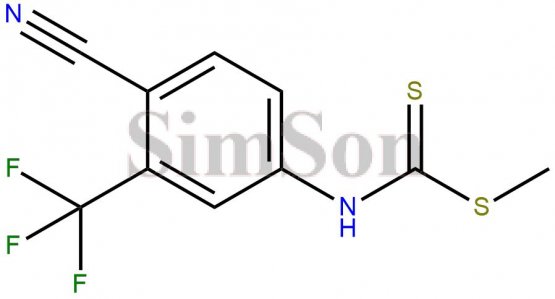Methyl (4-cyano-3-(trifluoromethyl)phenyl)carbamodithioate