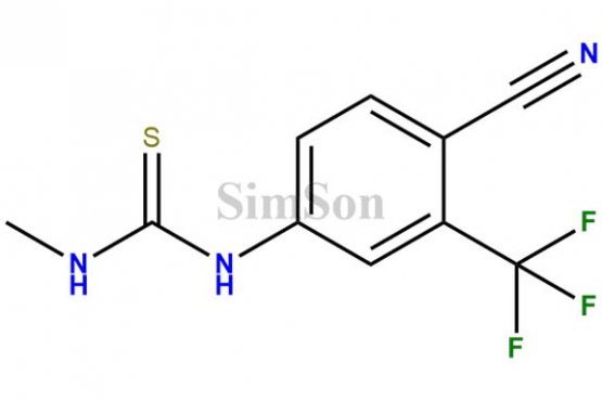 N-[4-cyano-3-(trifluoromethyl)phenyl]-N'-methylthiourea