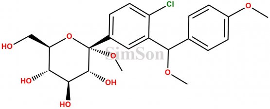 Empagliflozin Dimethoxy Compound