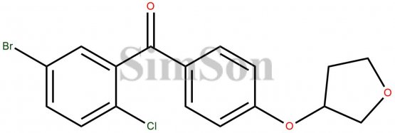 5-bromo-2-chlorophenyl-(4-(tetrahydrofuran-3-yloxy)phenyl)methanone