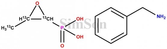 Rac Fosfomycin-13C3 Benzylamine Salt