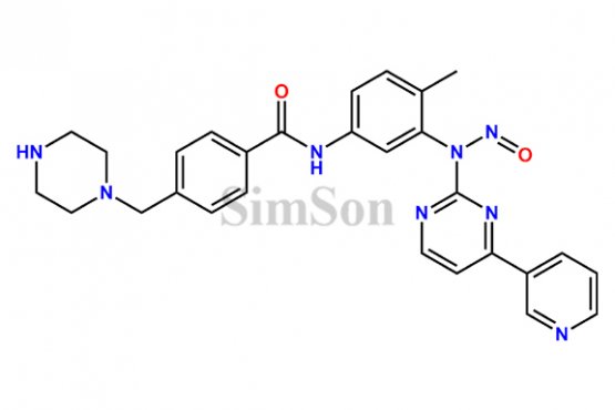N-Desmethyl-N-Nitroso Imatinib Impurity 1