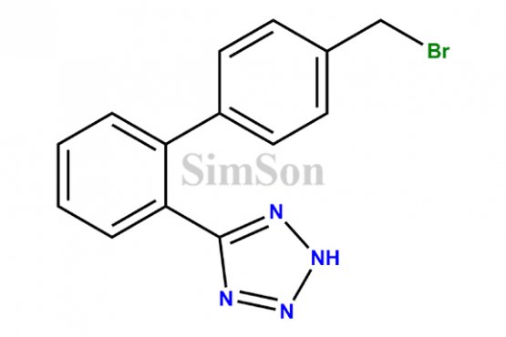 5-[4'-(Bromomethyl)[1,1'-biphenyl]-2-yl]-2H-tetrazole