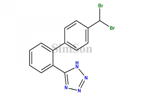 5-(4'-(Dibromomethyl)-[1,1'-biphenyl]-2-yl)-1H-tetrazole