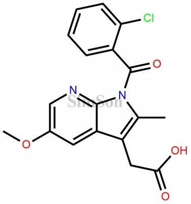 2-(1-(2-chlorobenzoyl)-5-methoxy-2-methyl-1H-pyrrolo[2,3-b]pyridin-3-yl)acetic acid