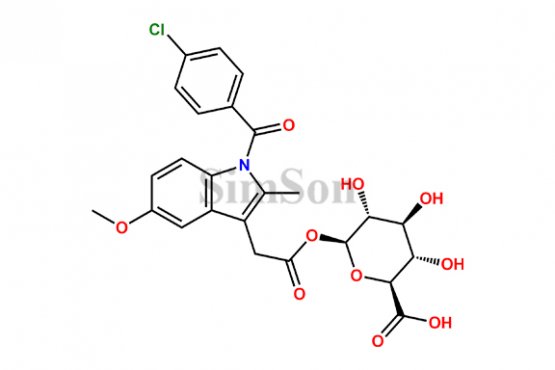 Indomethacin Acyl-beta-D-glucuronide