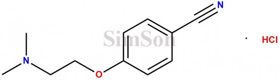 4-(2-(dimethylamino)ethoxy)benzonitrile hydrochloride