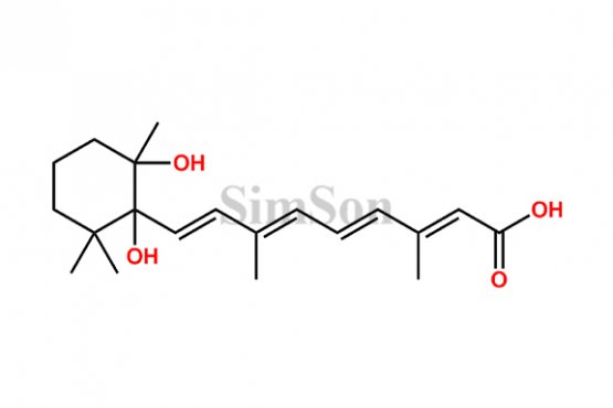 5,6-Dihydro-5,6-dihydroxyretinoic Acid