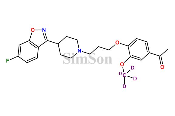 Iloperidone-13C-d3