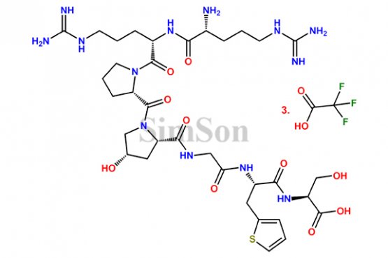 Icatibant Impurity 7 Tri-Trifluoroacetate