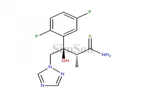 (2R,3R)-3-(2,5-Difluorophenyl)-3-hydroxy-2-methyl-4-(1H-1,2,4-triazol-1-yl)thiobutyramide