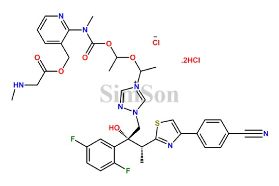 Isavuconazole Impurity 12 Chloride DiHydrochloride (Mixture of Diastereomers)