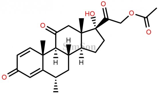 6alpha-Methyl Prednisone 21-Acetate