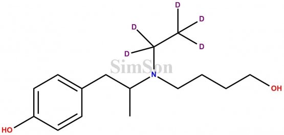 O-Desmethyl Mebeverine Alcohol D5