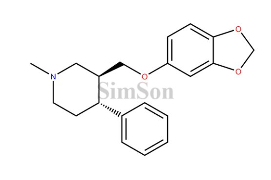 (3S,4R)-3-((benzo[d][1,3]dioxol-5-yloxy)methyl)-1-methyl-4-phenylpiperidine