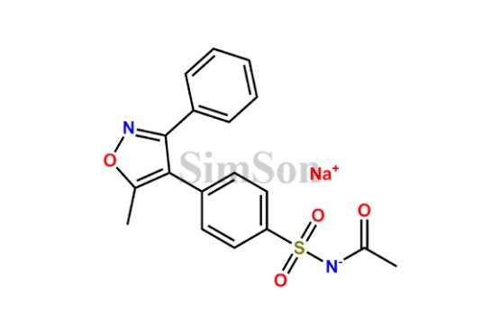 Sodium;acetyl(4-(5-methyl-3-phenylisoxazol-4-yl)phenylsulfonyl)amide