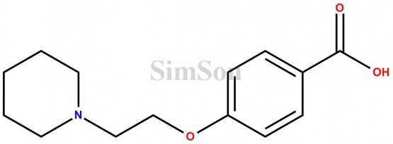 4-(2-Piperidin-1-yl-ethoxy)-benzoic Acid