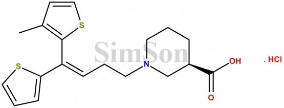 Tiagabine Desmethyl Impurity hydrochloride