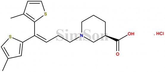 Tiagabine 3,4 dimethyl Impurity Hydrochloride