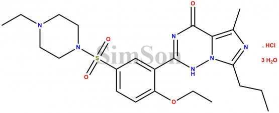 Verdenafil Hydrochloride Trihydrate ref std