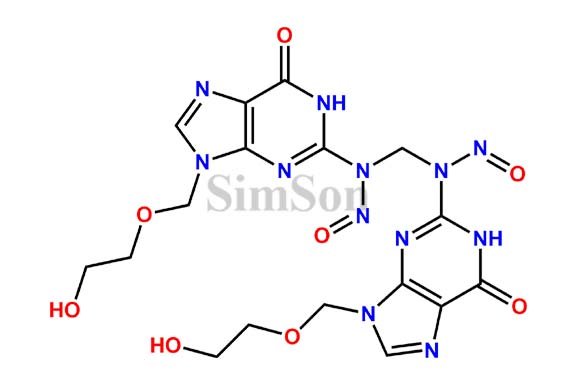 Di-Nitroso of Aciclovir Impurity K