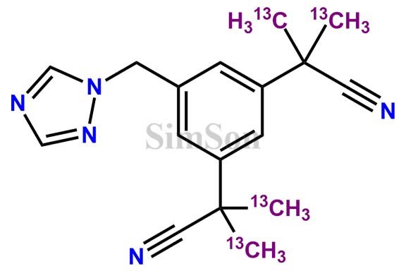 Anastrozole 13C4