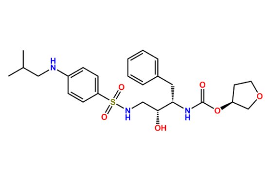 (S)-tetrahydrofuran-3-yl((2S,3R)-4-((4-amino-N-isobutylphenyl)sulfonamido)-3-hydroxy-1-phenylbutan-2-yl)carbamate