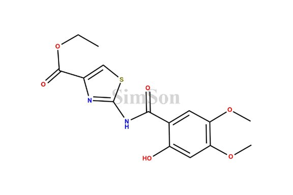 Ethyl-2-(2-hydroxy-4,5-dimethoxybenzamido)thiazole-4-carboxylate