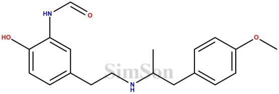 (R)-N-(2-hydroxy-5-(2-((1-(4-methoxyphenyl)propan-2-yl)amino)ethyl)phenyl)formamide