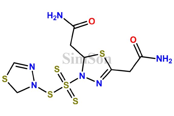 N,N-dithiodi-1,3,4-thiadiazole-5,2-diacetamide (Disulphide)