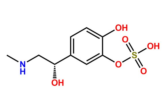 (S)-2-hydroxy-5-(1-hydroxy-2-(methylamino)ethyl)phenyl hydrogen sulfate