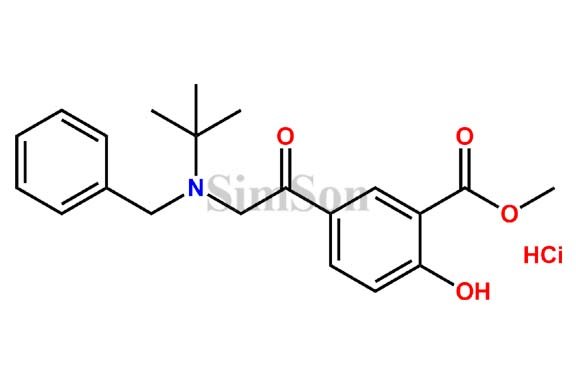 Methyl 5-[2-[Benzyl(tert-butyl)amino]acetyl]-2-hydroxybenzoate Hydrochloride