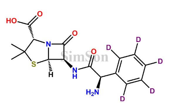 Ampicillin-D5