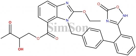 Azilsartan 2-hydroxy-3-oxobutyl ester