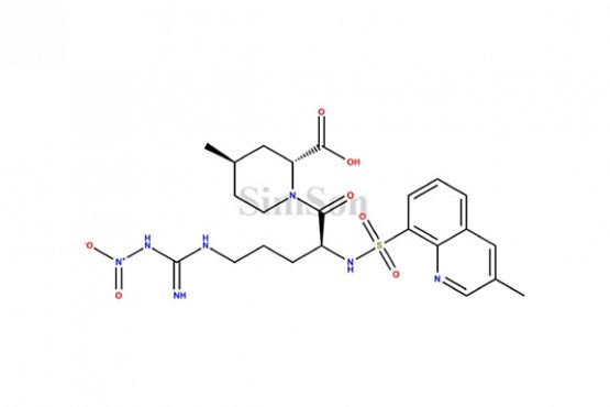 N-Nitro-1,2,3,4-tetradehydro Argatroban
